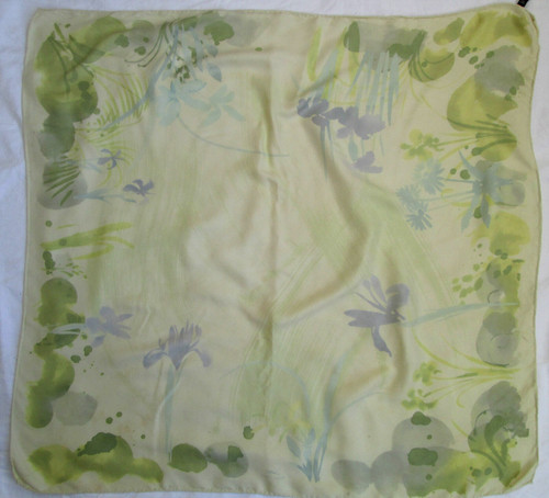 Foulard longchamp en soie - "longchamp",