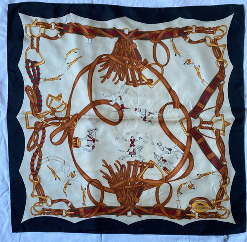 Foulard vintage soie - en,