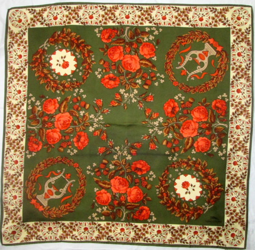 Longchamp foulard soie en - soie,